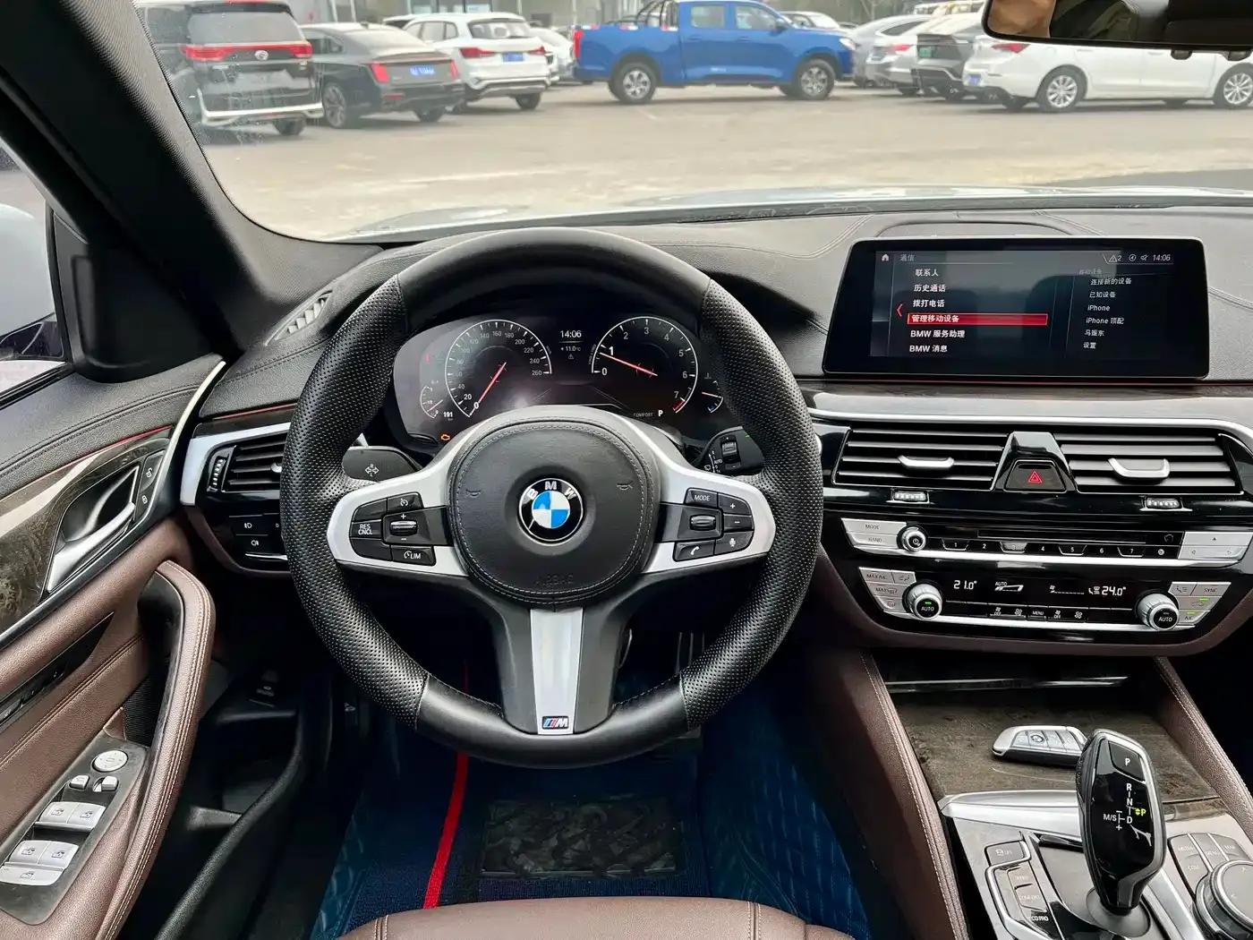 2019 BMW 5 Series 525Li M Sport Package — миниатюра 8