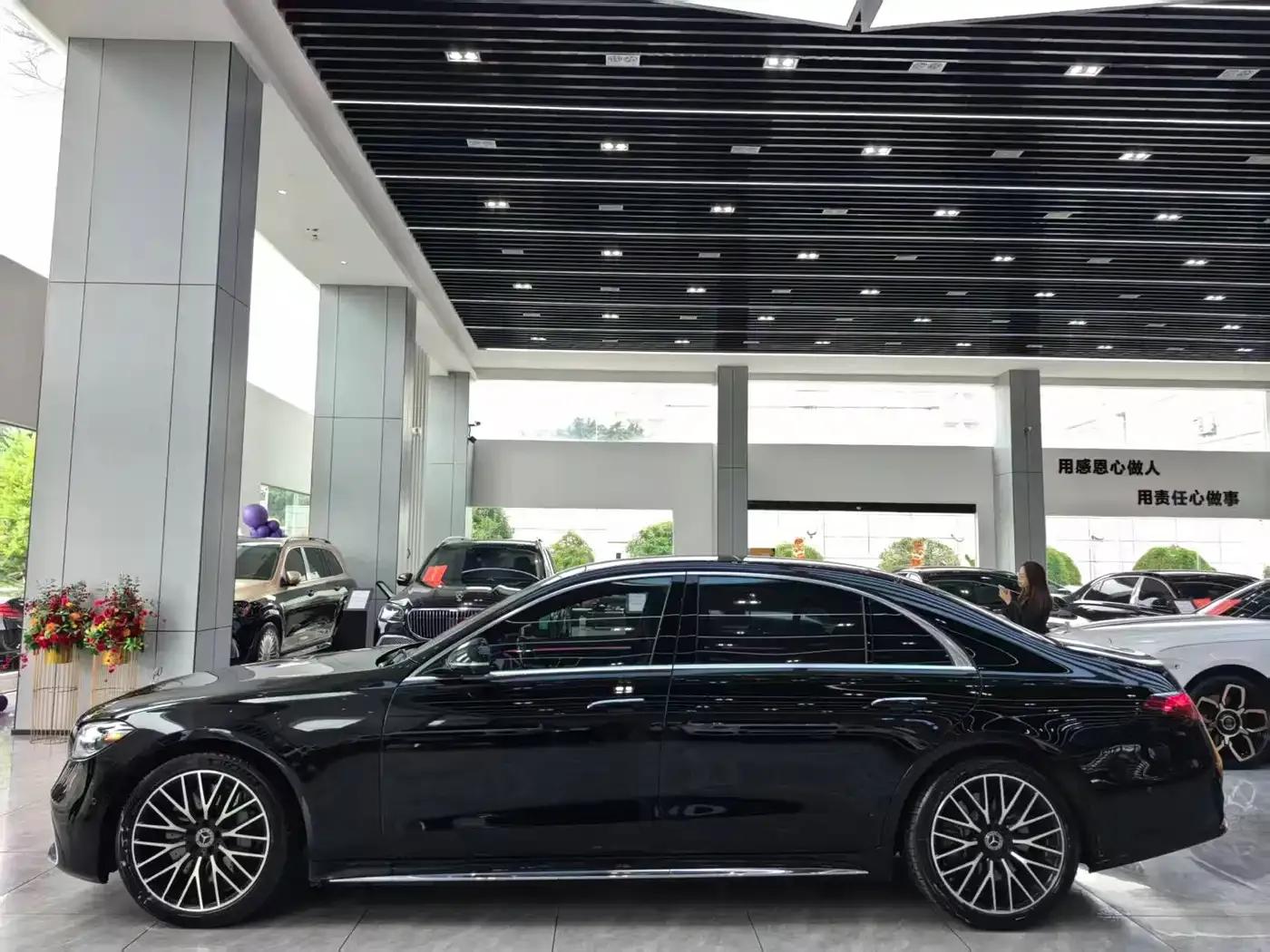 2022 Mercedes-Benz S-Class S 500 L 4MATIC — миниатюра 4