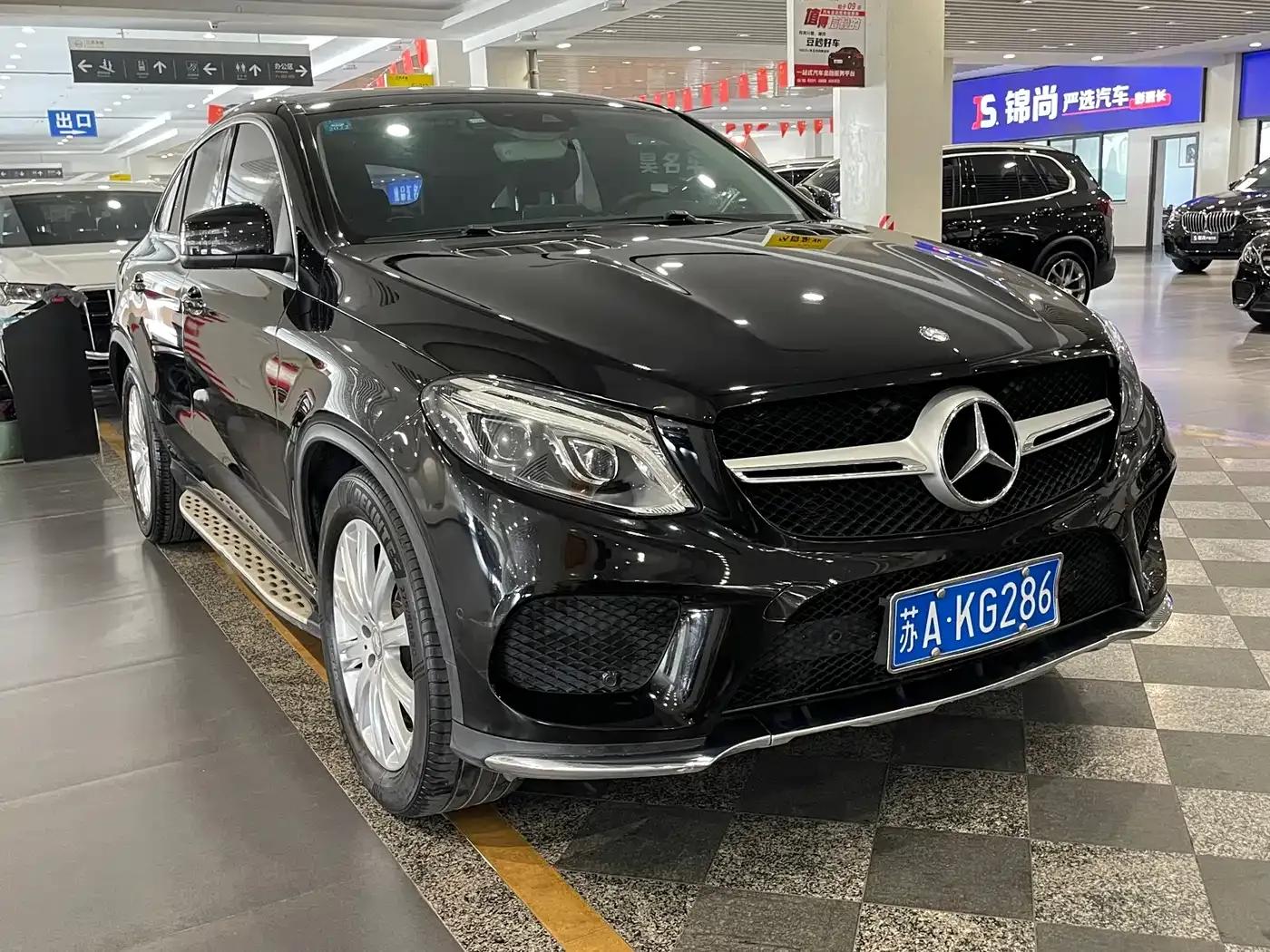 2015 Mercedes-Benz GLE Coupe, GLE 320 4MATIC Coupe SUV — миниатюра 3