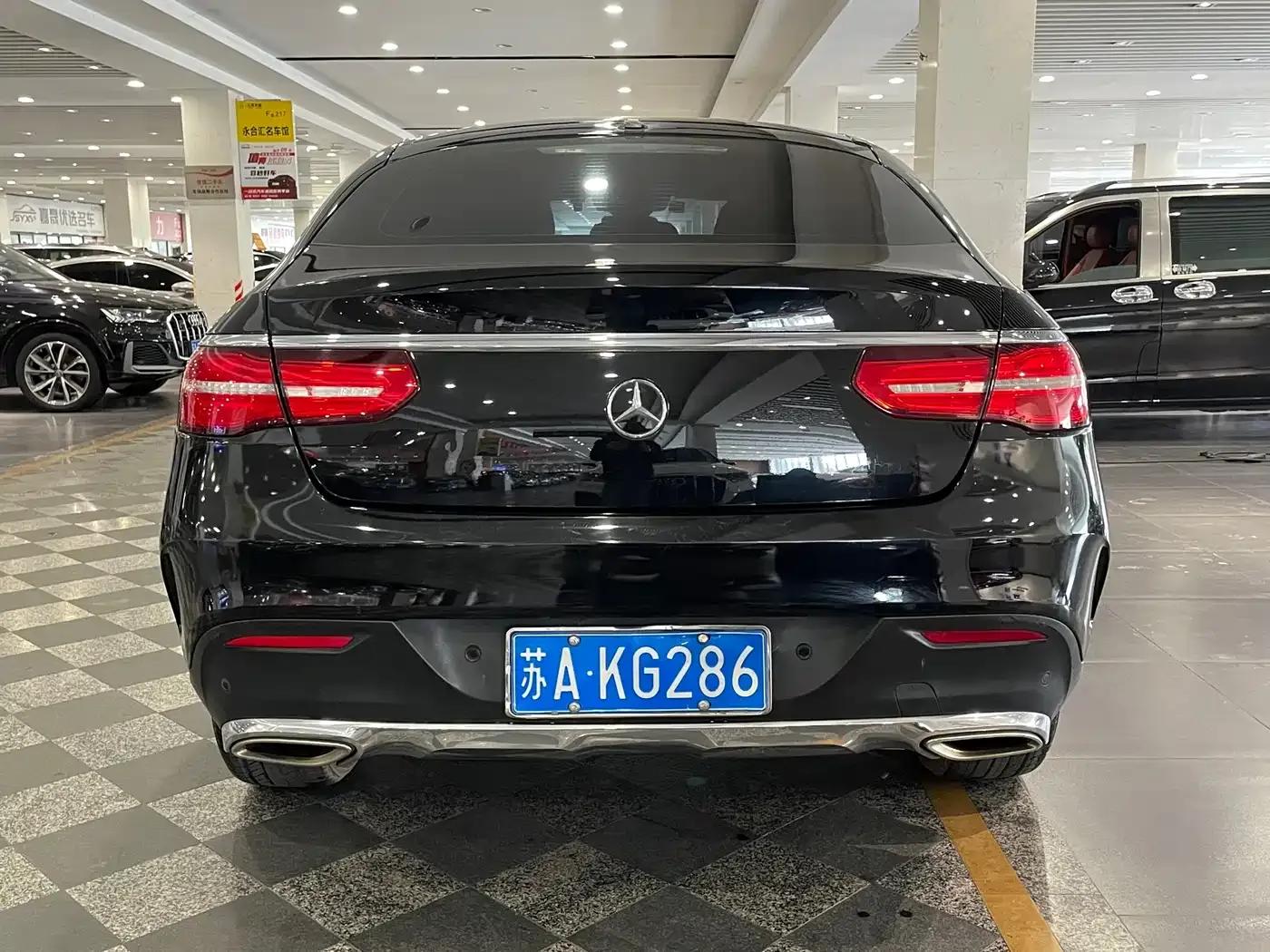 2015 Mercedes-Benz GLE Coupe, GLE 320 4MATIC Coupe SUV — миниатюра 4