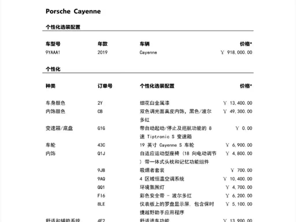 Cayenne 2019 Cayenne 3.0T — миниатюра 10