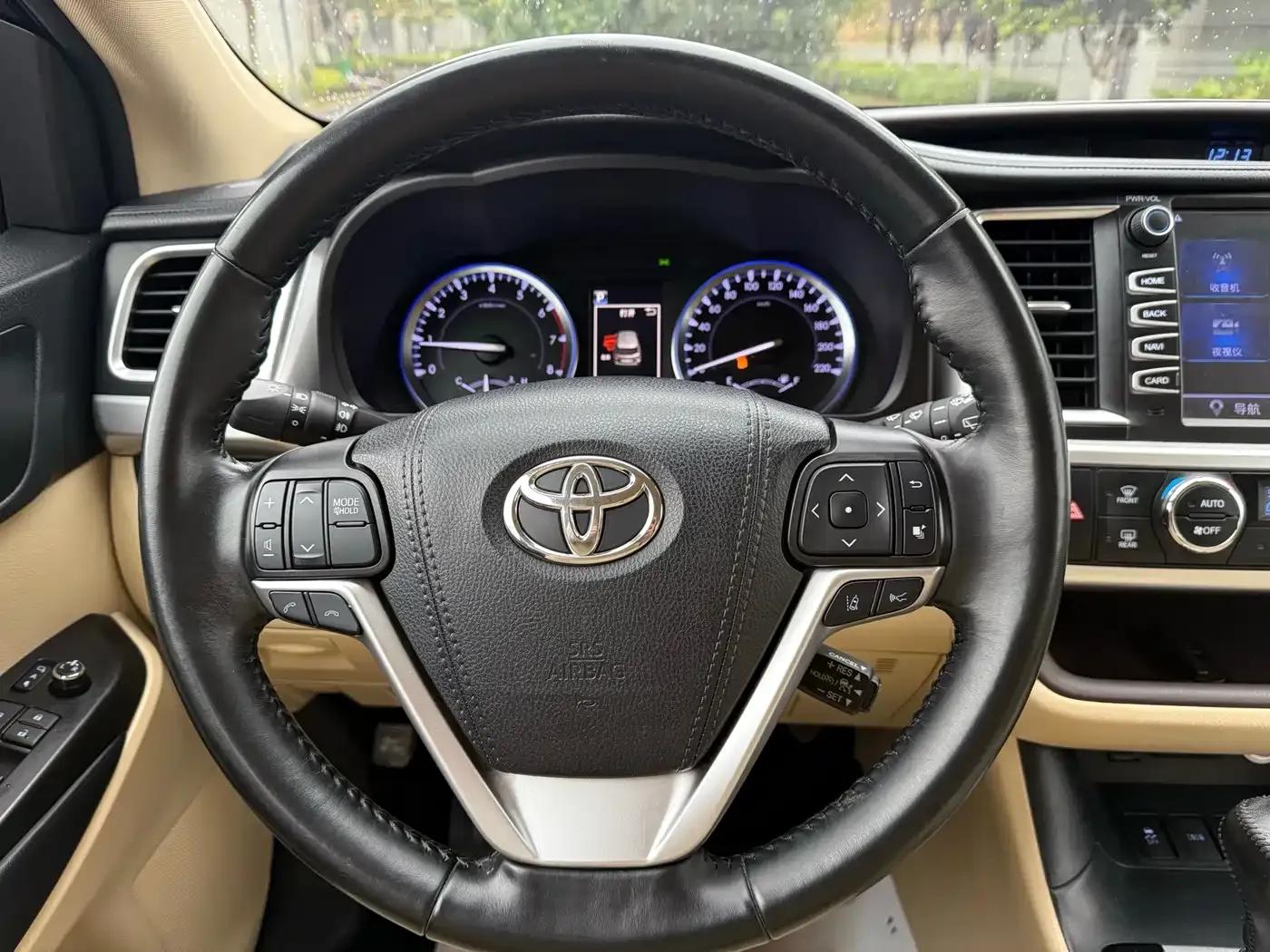2018 Toyota Highlander 2.0T AWD Luxury 7-seater (China VI Emission Standard) — миниатюра 11