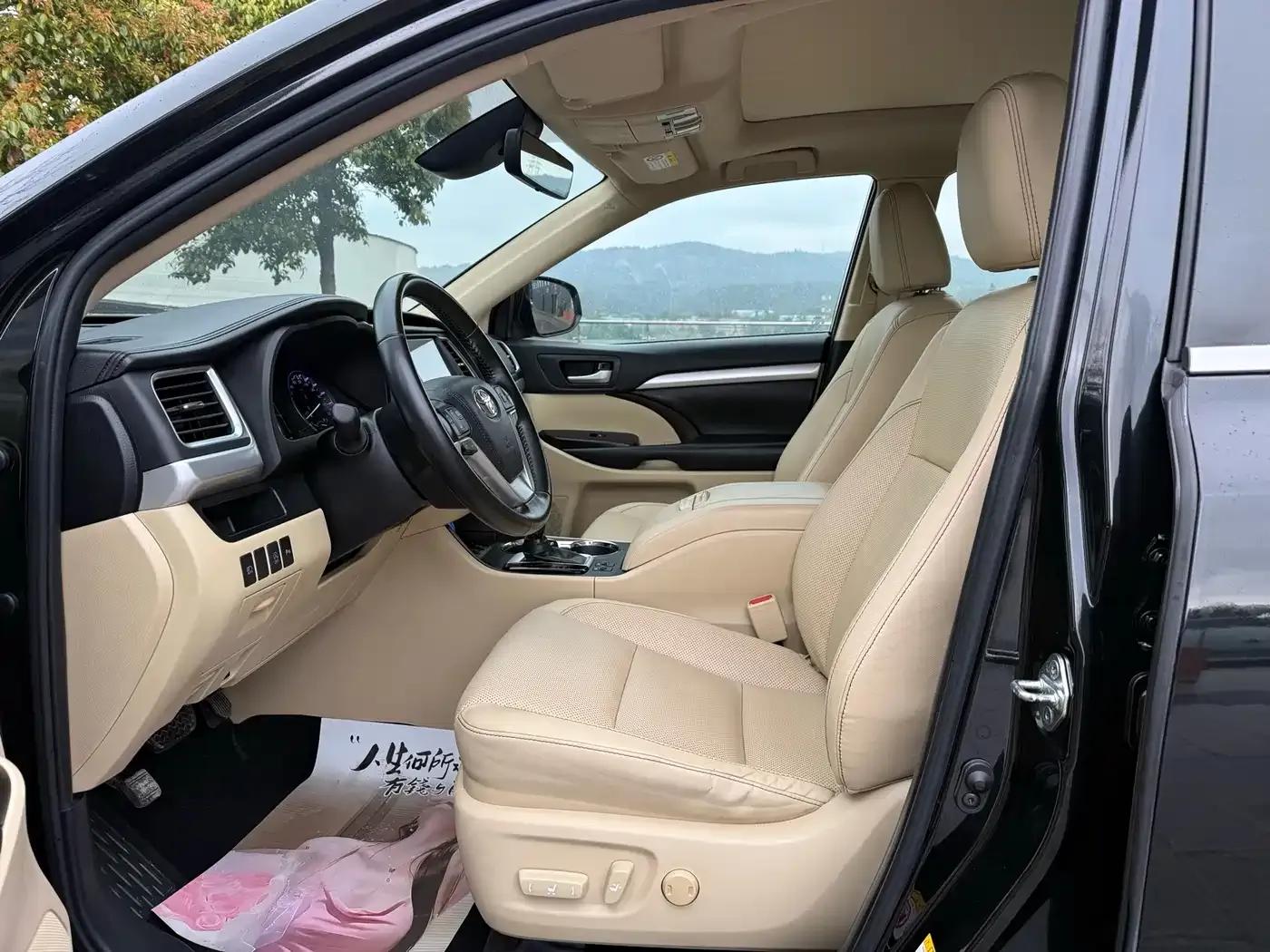 2018 Toyota Highlander 2.0T AWD Luxury 7-seater (China VI Emission Standard) — миниатюра 4