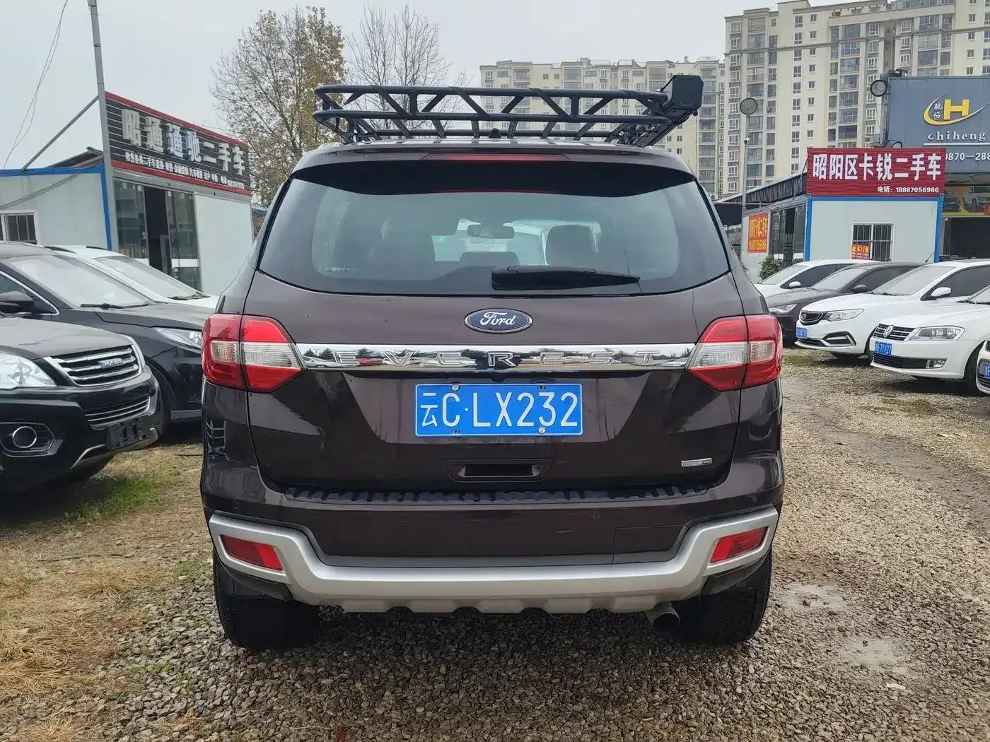 2016 Ford Everest 2.0T Gasoline Automatic 4WD Luxury Edition — миниатюра 4