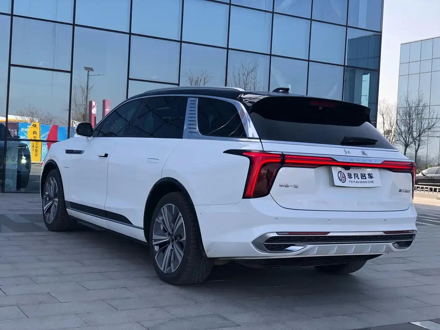 Hongqi E-HS9 2021 Model 510km Flagship Edition Six-Seater — миниатюра 6