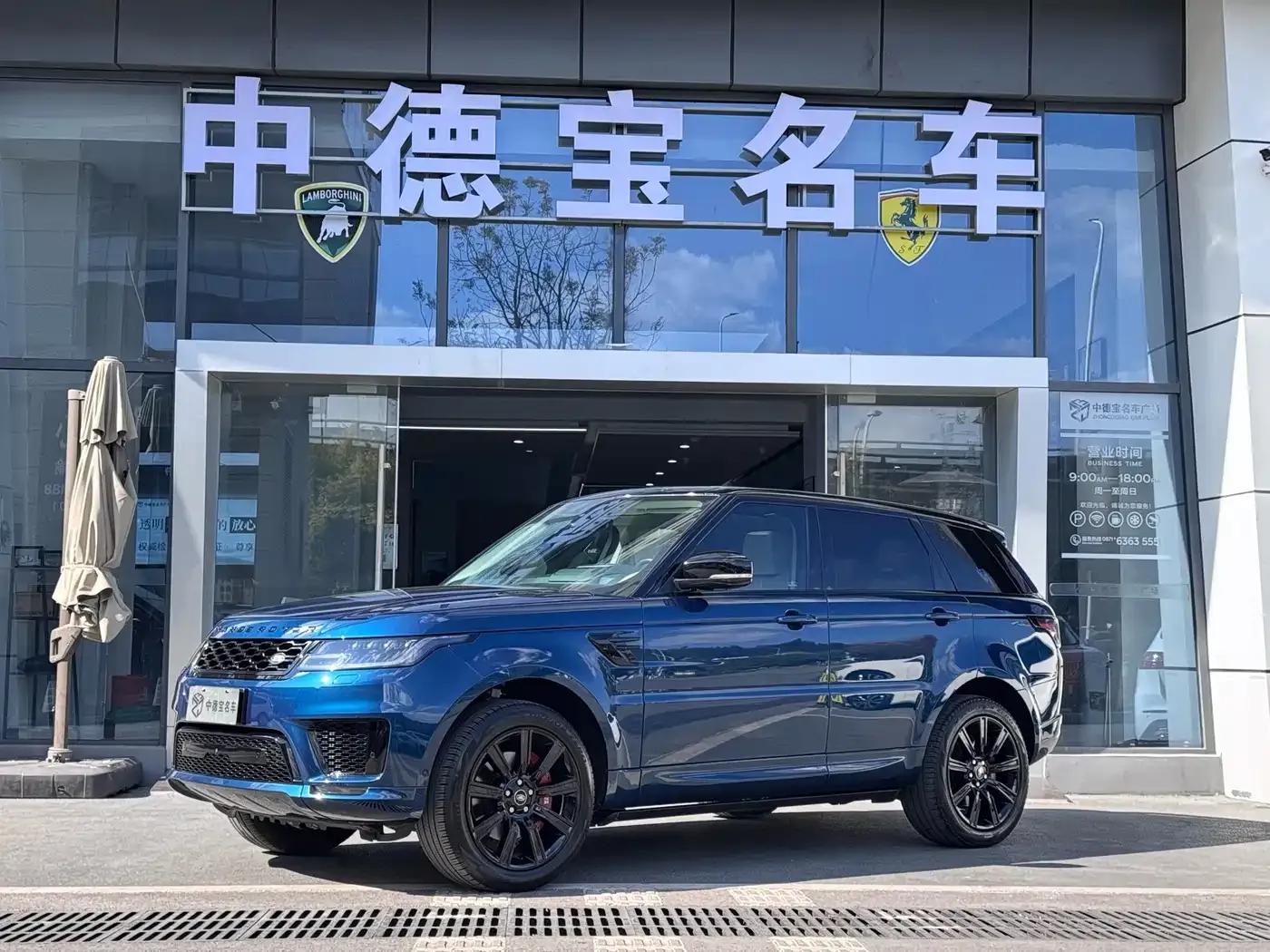 Range Rover Sport 2022 3.0 L6 Midnight Blue Edition — миниатюра 1