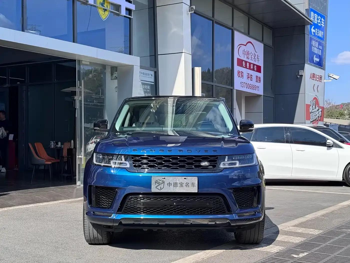 Range Rover Sport 2022 3.0 L6 Midnight Blue Edition — миниатюра 2