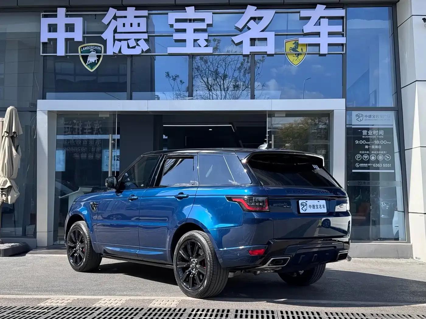 Range Rover Sport 2022 3.0 L6 Midnight Blue Edition — миниатюра 4