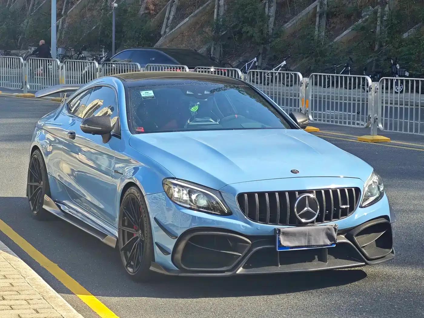 2019 Mercedes-Benz C-Class AMG C 63 S Coupe — миниатюра 3