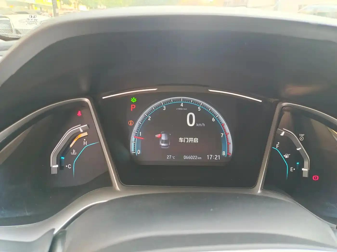 Civic 2019 220TURBO CVT Sporty Edition (National V Emission Standard) — миниатюра 19