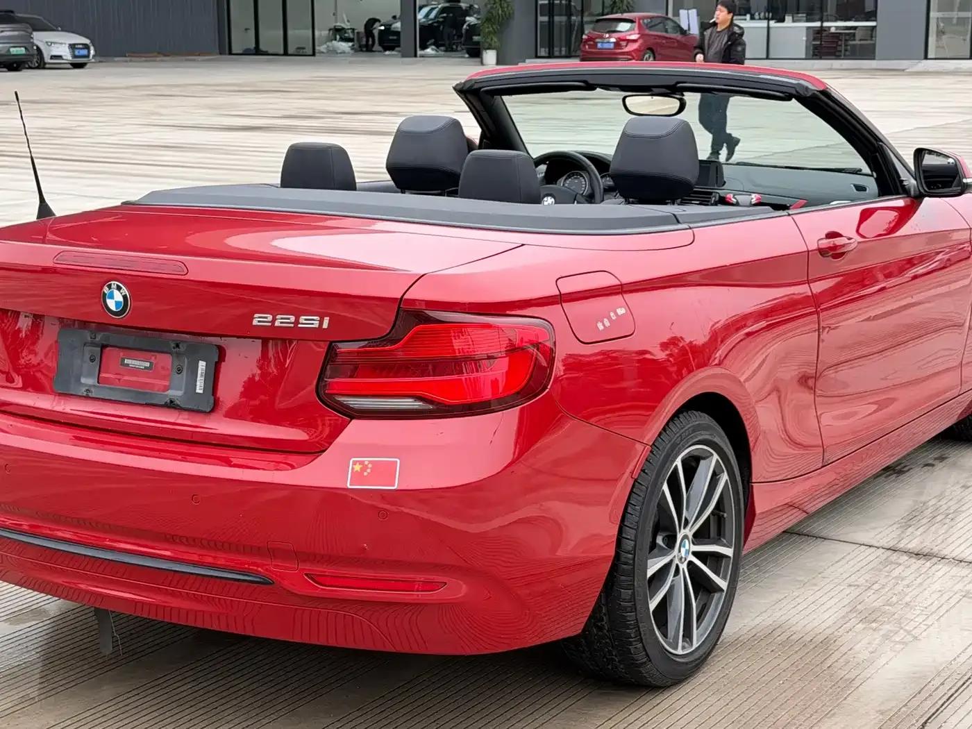 2018 BMW 2 Series Imported 220i Convertible Coupe with Sport Design Package — миниатюра 4