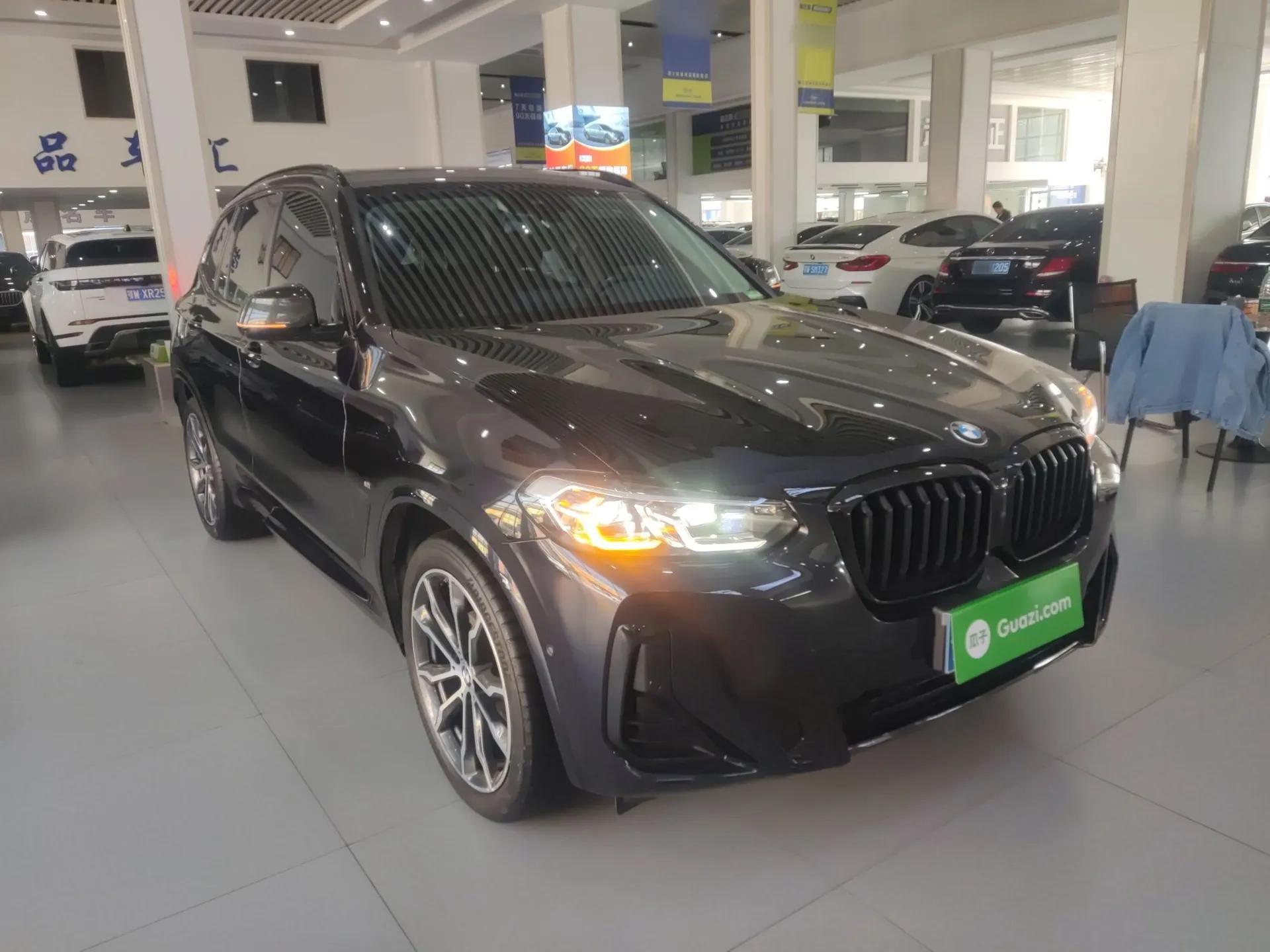 BMW X3 2022 Second Facelift xDrive30i Leading Edition M Night Sky Package — миниатюра 3
