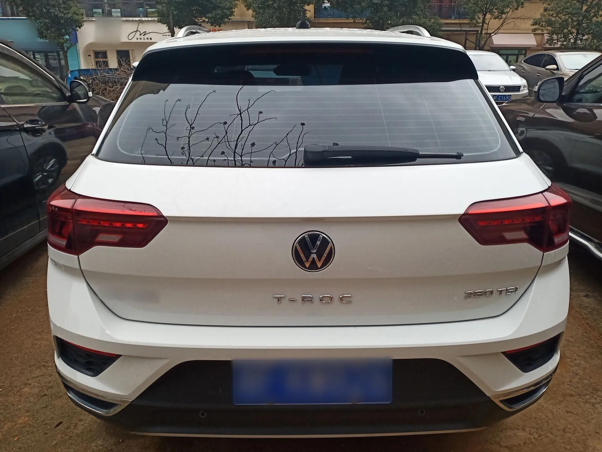 Volkswagen T-ROC 2021 Revised Version 280TSI DSG Two-Wheel Drive Elite Connect Edition — миниатюра 3
