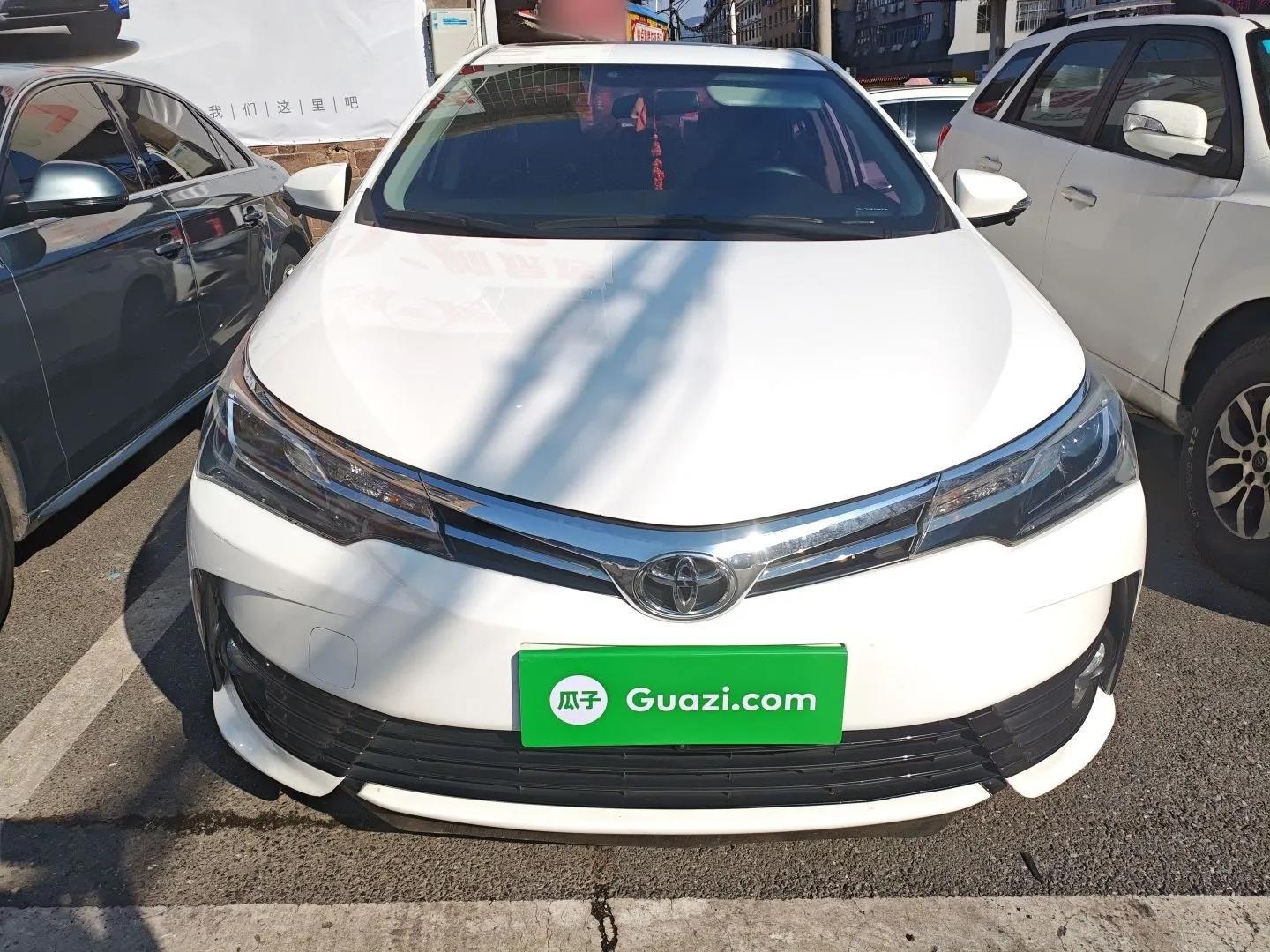 Toyota Corolla 2018 1.2T S-CVT GL-i Zhihui Edition — миниатюра 2