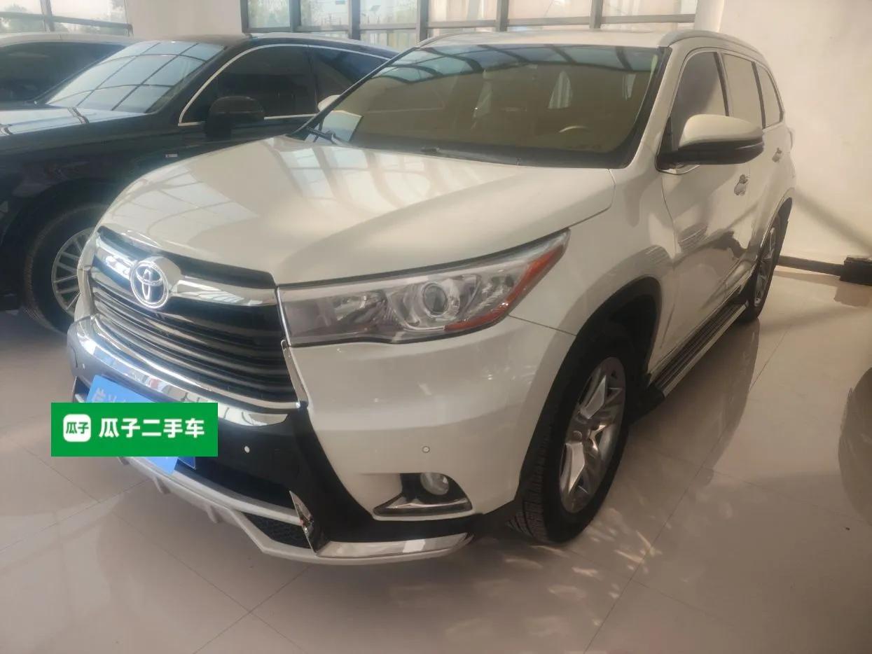 Toyota Highlander 2017 2.0T Four-Wheel Drive Luxury Edition 7 Seats — миниатюра 1