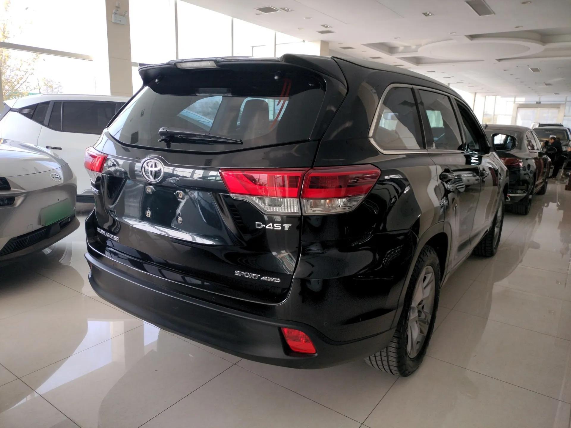 Toyota Highlander 2018 2.0T Four-Wheel Drive Prestige Version 7 Seats China VI Standard — миниатюра 6