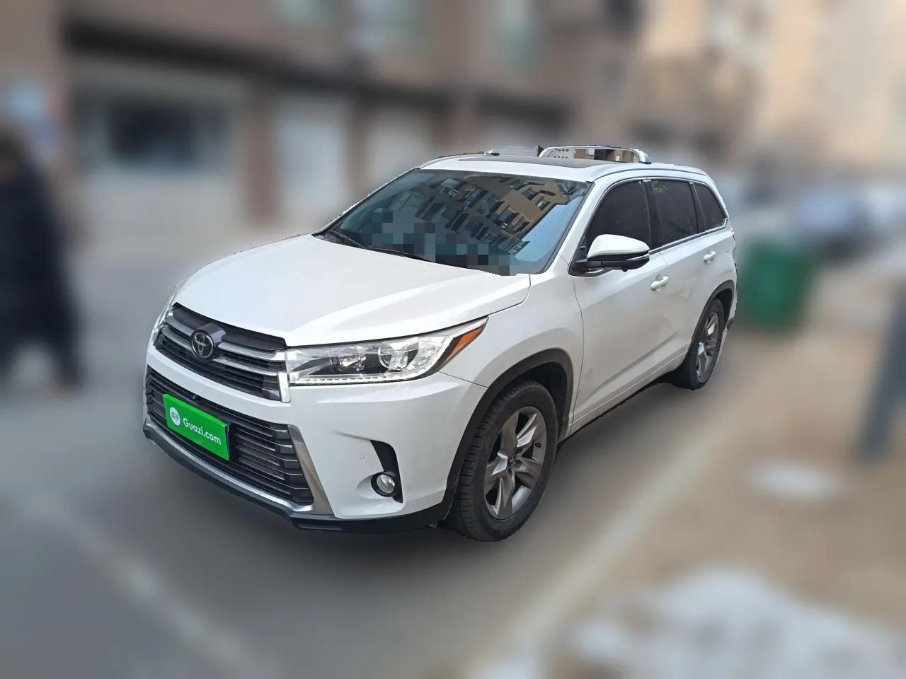 Toyota Highlander 2018 2.0T Four-Wheel Drive Prestige Version 7 Seats China VI Standard — миниатюра 1