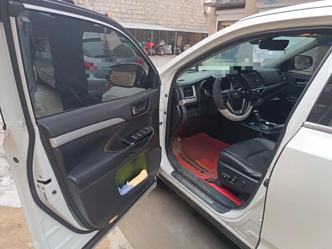 Toyota Highlander 2018 2.0T Four-Wheel Drive Prestige Version 7 Seats China VI Standard — миниатюра 19