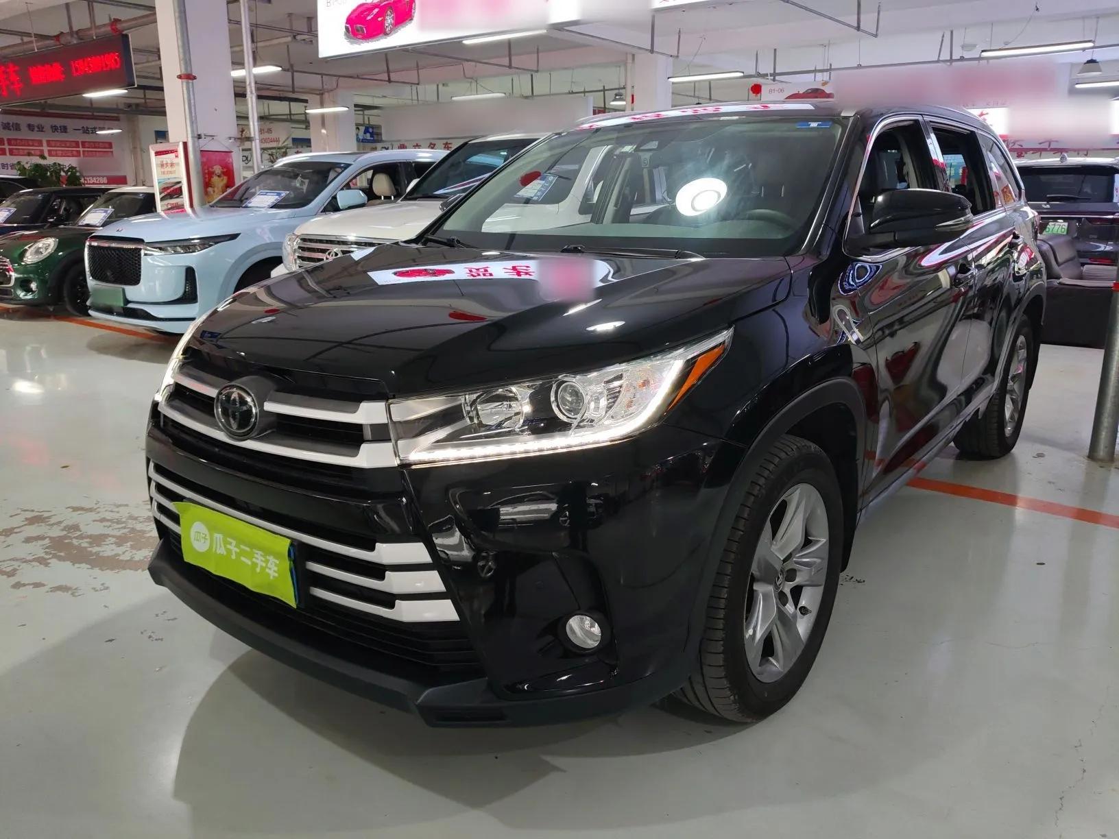 Toyota Highlander 2018 2.0T Four-Wheel Drive Luxury Version 7 Seats China VI Standard — миниатюра 1