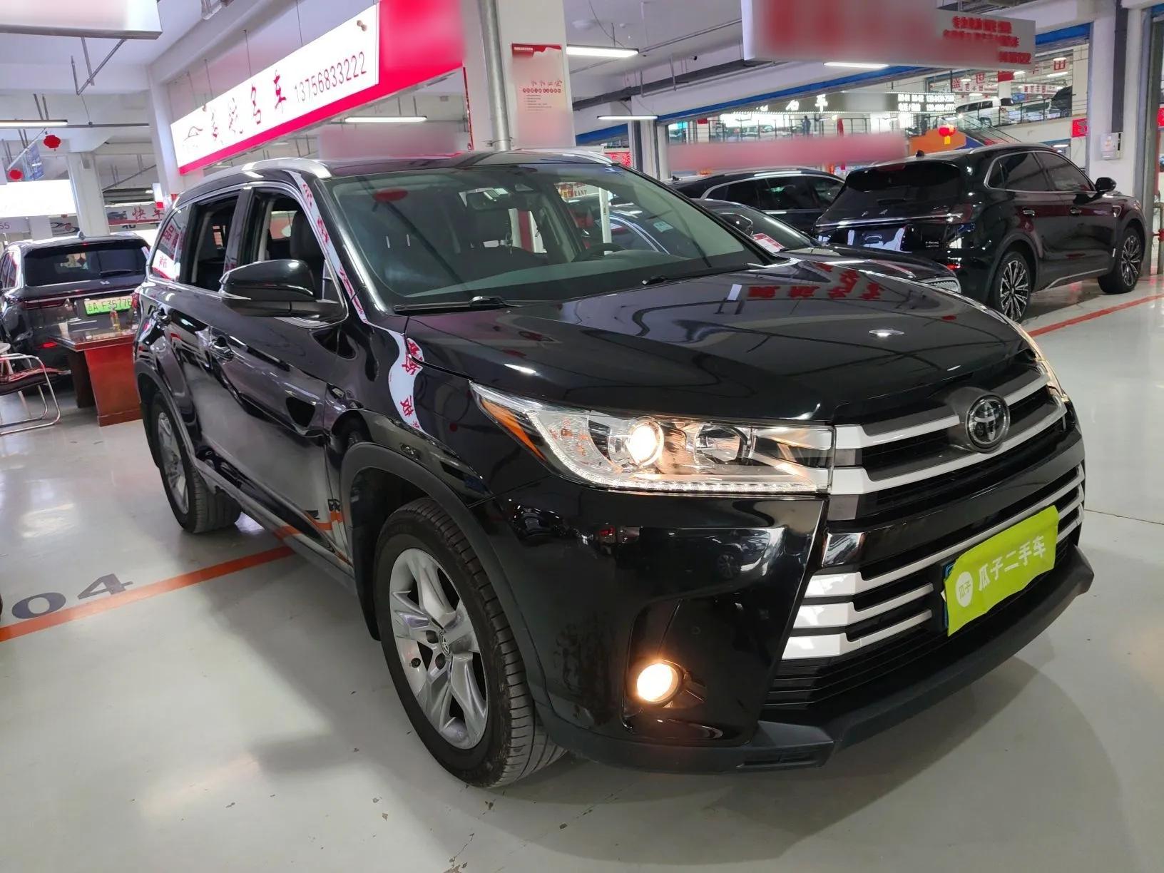 Toyota Highlander 2018 2.0T Four-Wheel Drive Luxury Version 7 Seats China VI Standard — миниатюра 3