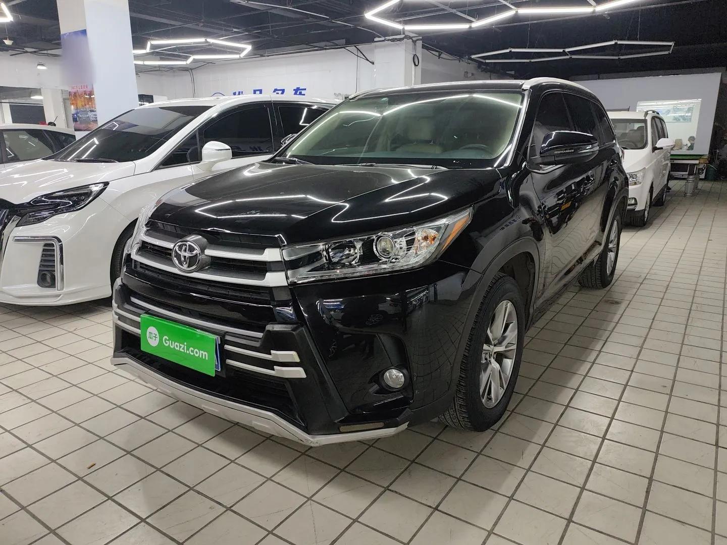 Toyota Highlander 2018 2.0T Four-Wheel Drive Elite Edition 7 Seats China VI Standard — миниатюра 1