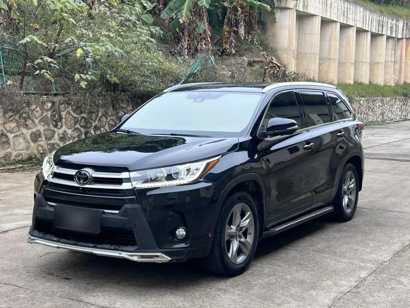 Toyota Highlander 2018 2.0T Four-Wheel Drive Luxury Edition 7 Seats China V Emission Standard — миниатюра 1