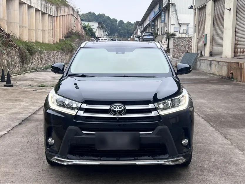 Toyota Highlander 2018 2.0T Four-Wheel Drive Luxury Edition 7 Seats China V Emission Standard — миниатюра 2