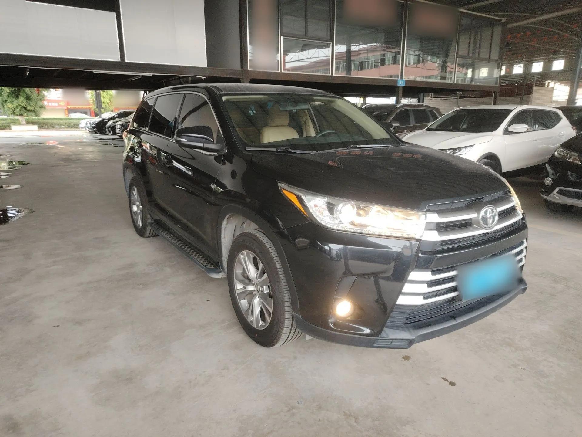 Toyota Highlander 2018 2.0T Two-Wheel Drive Elite Version 5 Seats China VI Standard — миниатюра 3