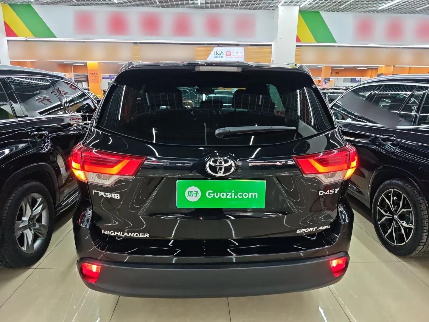 Toyota Highlander 2018 2.0T Four-Wheel Drive Luxury Version 7 Seats China VI Standard — миниатюра 3