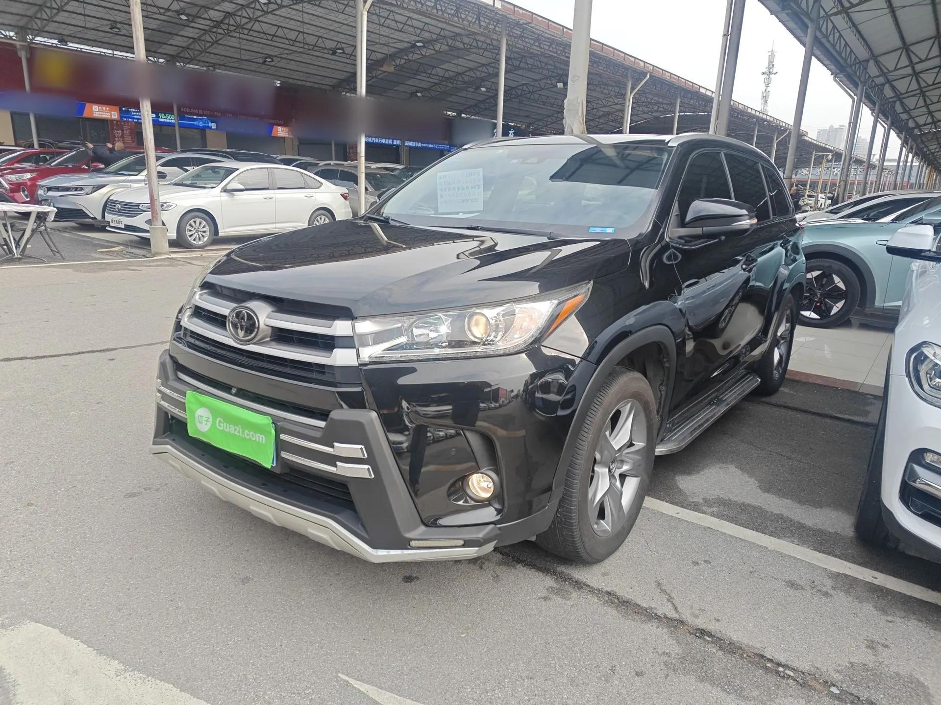 Toyota Highlander 2018 2.0T Four-Wheel Drive Luxury Edition 7 Seats China V Emission Standard — миниатюра 1