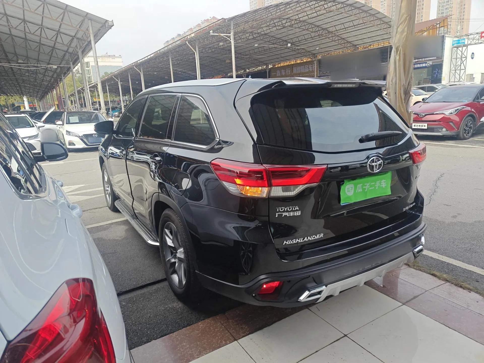 Toyota Highlander 2018 2.0T Four-Wheel Drive Luxury Edition 7 Seats China V Emission Standard — миниатюра 7