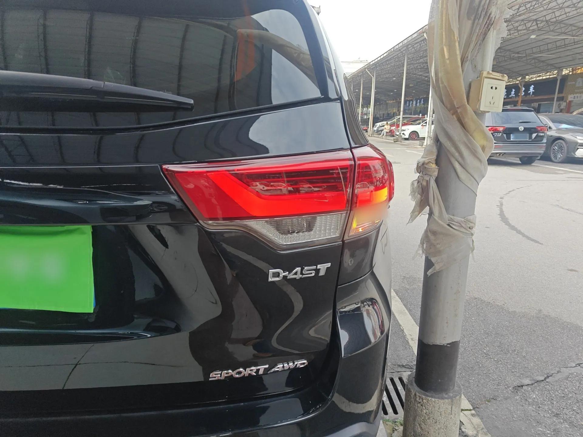 Toyota Highlander 2018 2.0T Four-Wheel Drive Luxury Edition 7 Seats China V Emission Standard — миниатюра 8