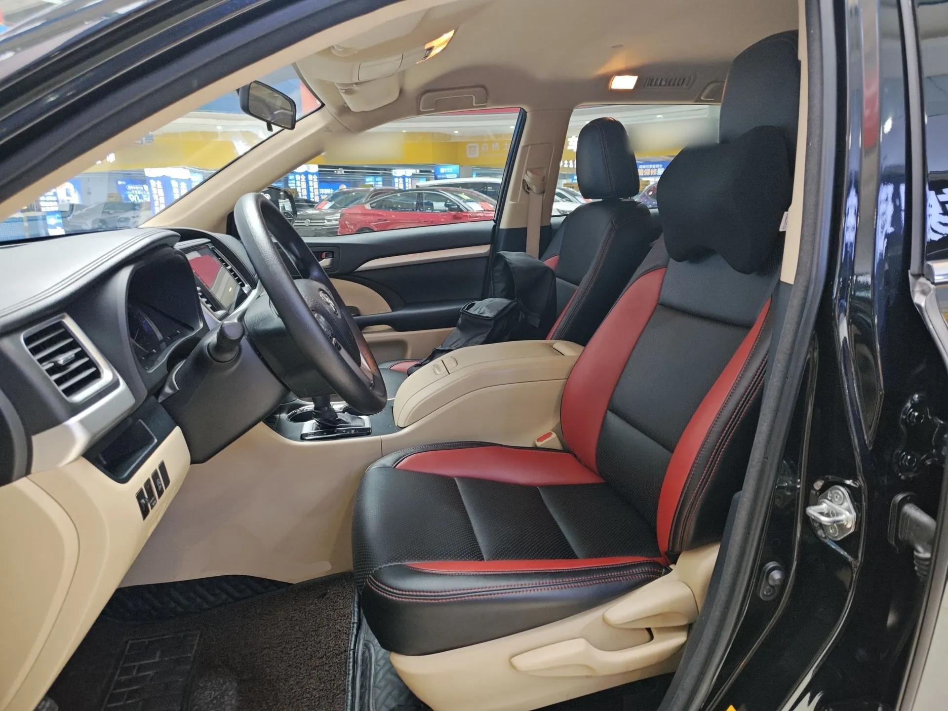 Toyota Highlander 2018 2.0T Two-Wheel Drive Elite Edition 7 Seats China VI Standard — миниатюра 18