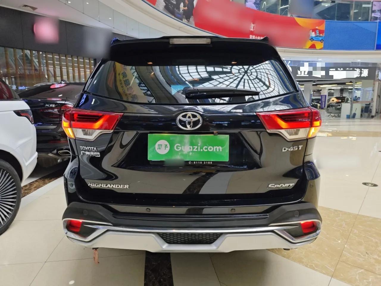 Toyota Highlander 2018 2.0T Two-Wheel Drive Elite Edition 7 Seats China VI Standard — миниатюра 5