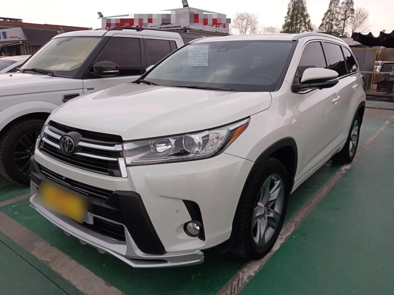 Toyota Highlander 2018 2.0T Four-Wheel Drive Prestige Version 7 Seats China VI Standard — миниатюра 1