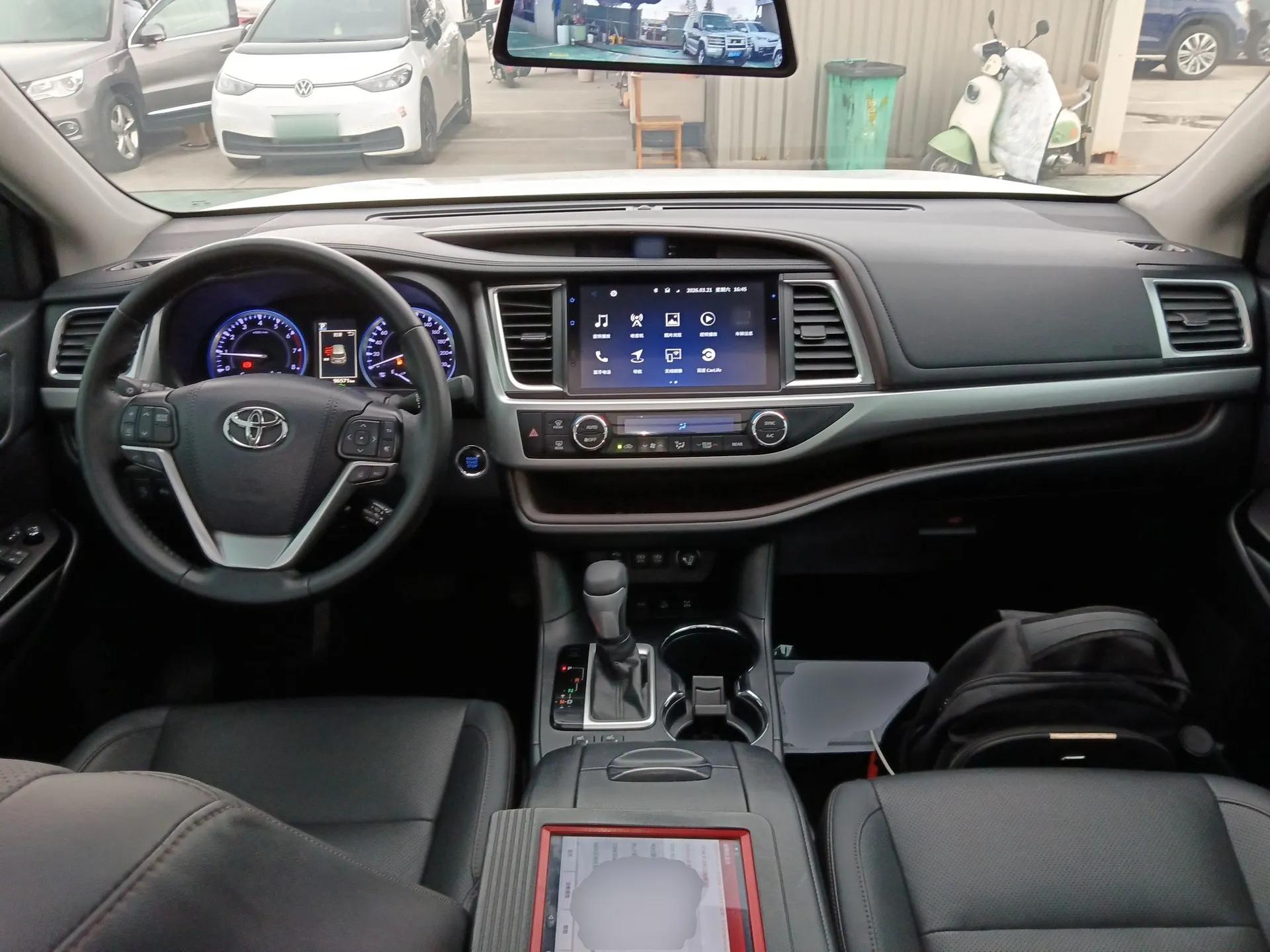 Toyota Highlander 2018 2.0T Four-Wheel Drive Prestige Version 7 Seats China VI Standard — миниатюра 12