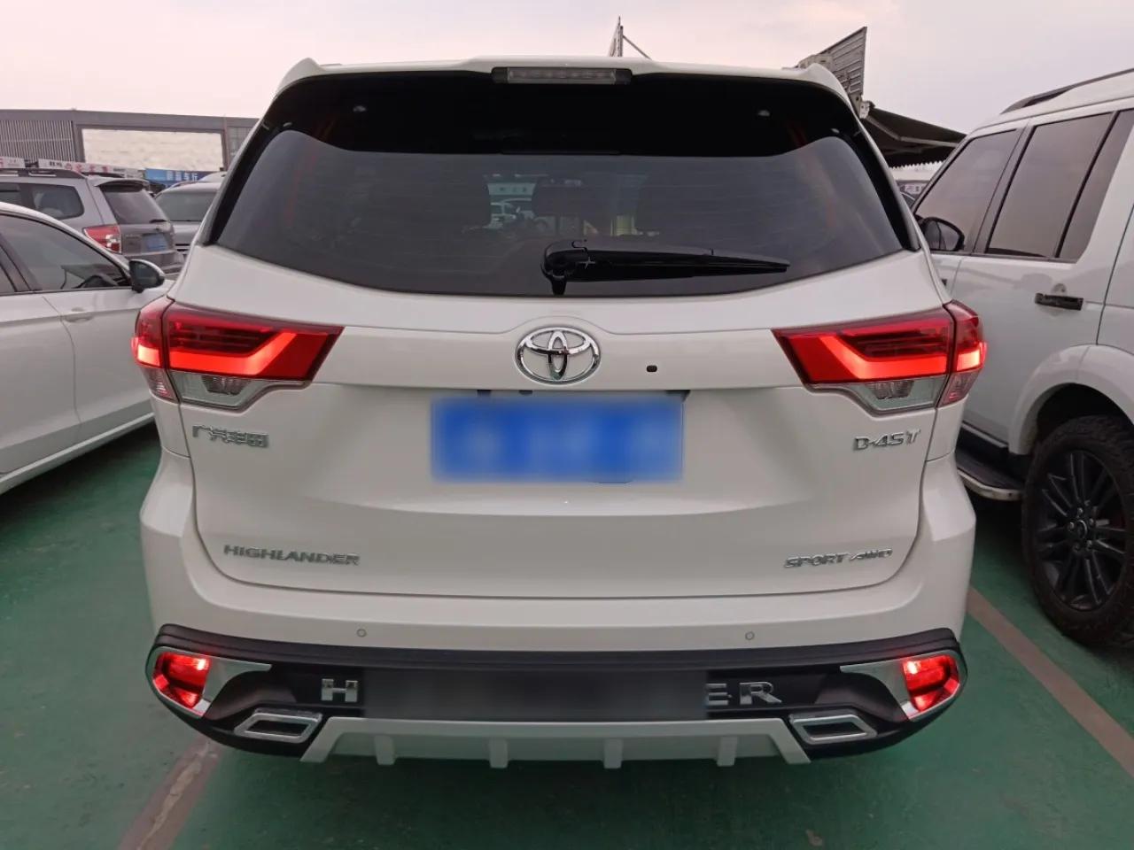 Toyota Highlander 2018 2.0T Four-Wheel Drive Prestige Version 7 Seats China VI Standard — миниатюра 3
