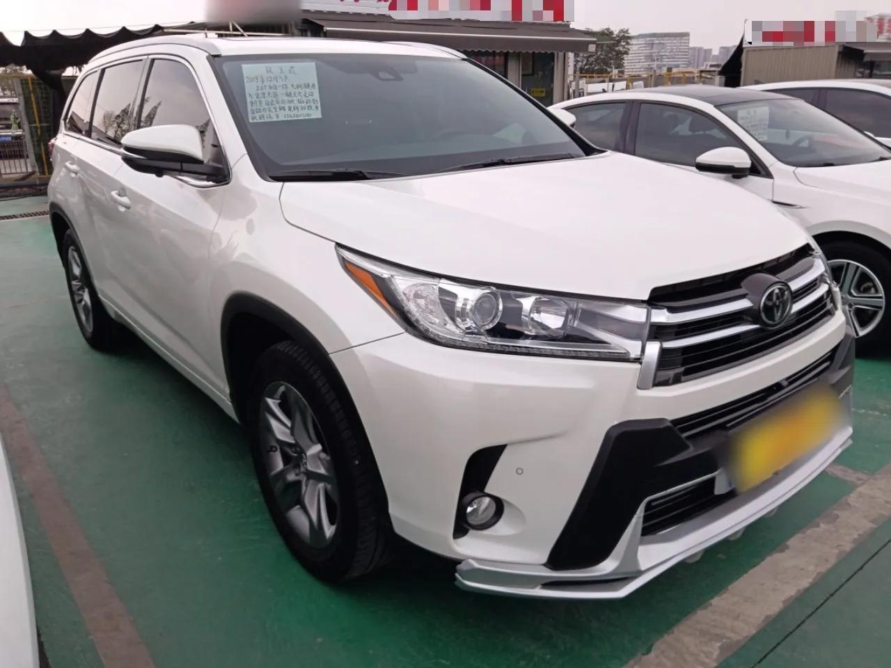 Toyota Highlander 2018 2.0T Four-Wheel Drive Prestige Version 7 Seats China VI Standard — миниатюра 6