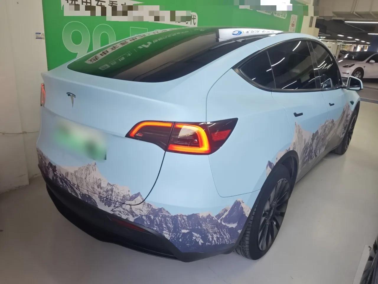 Tesla Model Y 2022 Revised Version Rear-Wheel Drive — миниатюра 4