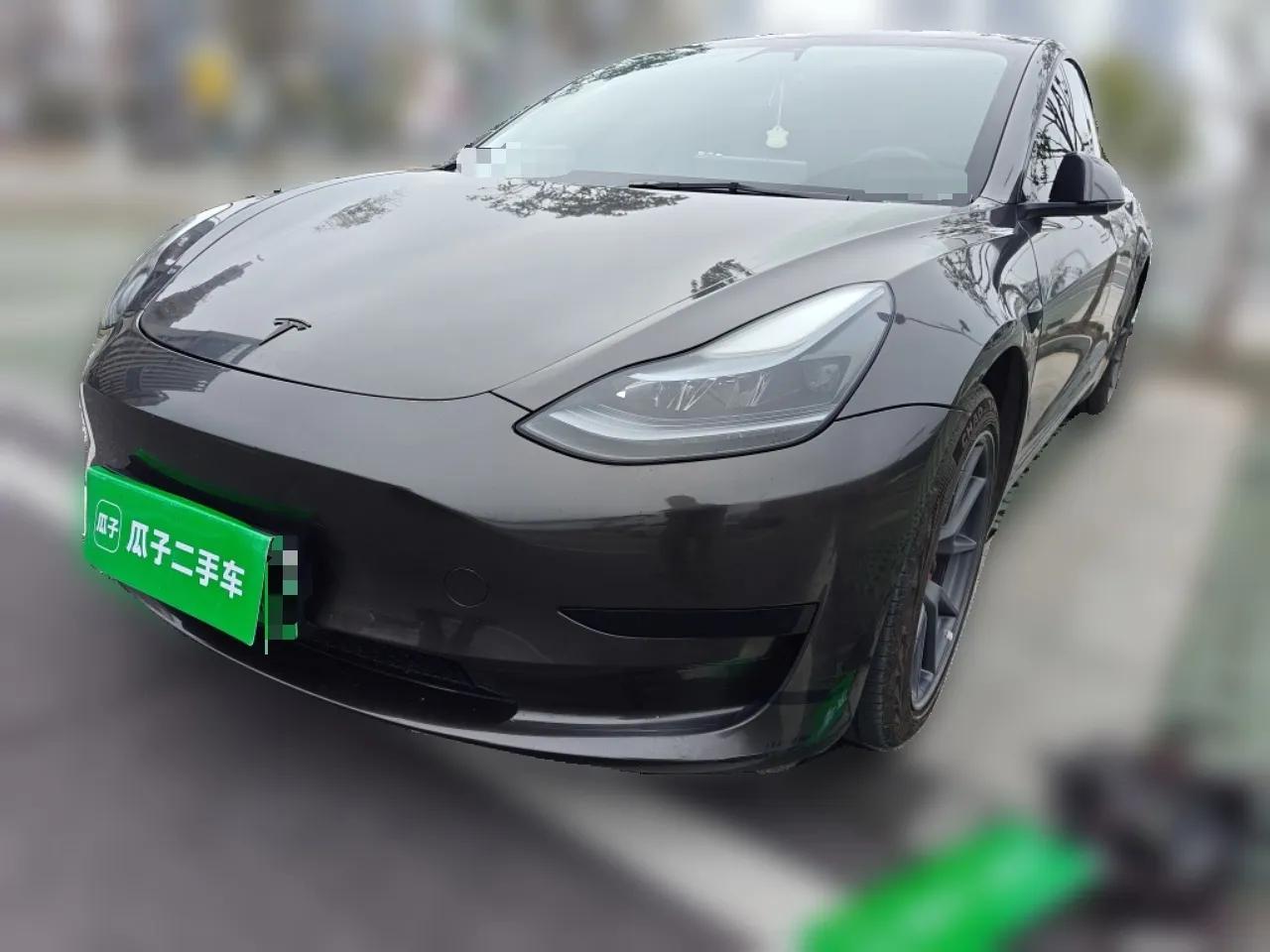 Tesla Model 3 2021 Revised Version Standard Range Rear-Wheel Drive Upgraded Edition 3D1 — миниатюра 1