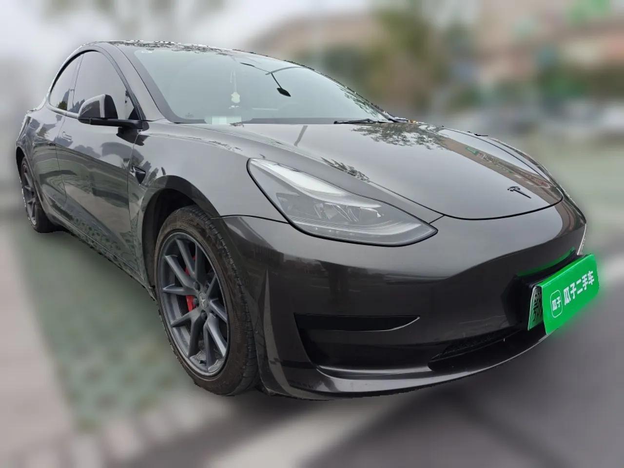 Tesla Model 3 2021 Revised Version Standard Range Rear-Wheel Drive Upgraded Edition 3D1 — миниатюра 3