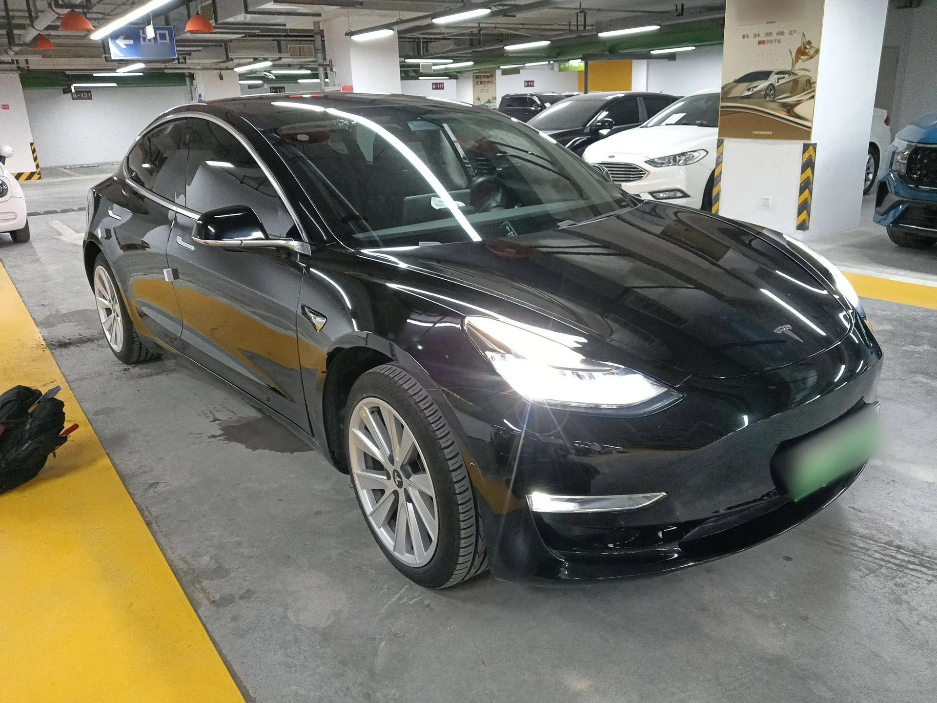 Tesla Model 3 2019 Long-Range Rear-Wheel-Drive Version — миниатюра 4