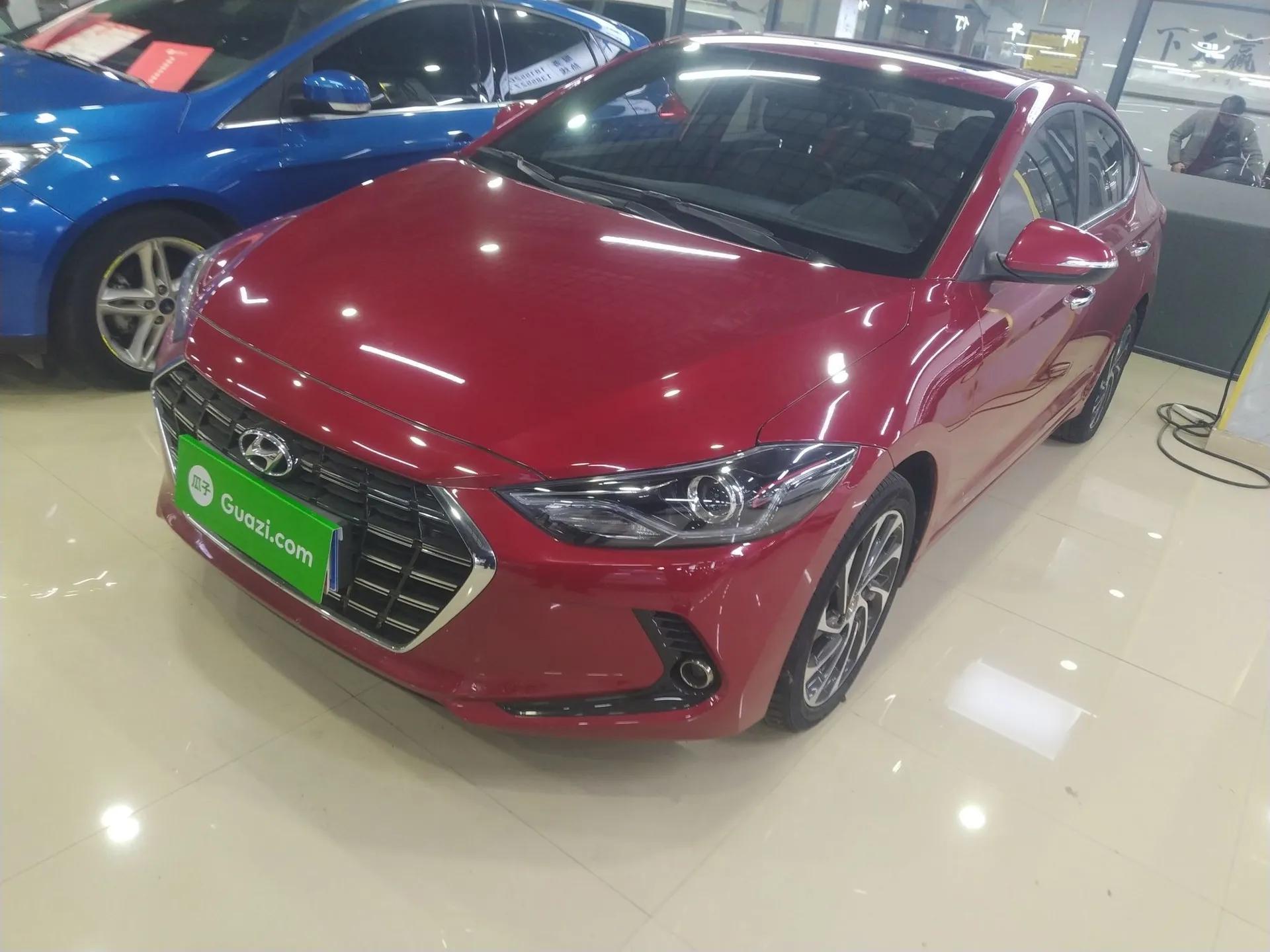 Hyundai Elantra (6th Generation / Lingdong) 2019 1.4T Dual-Clutch Xuan Dong · Dynamic Model — миниатюра 1