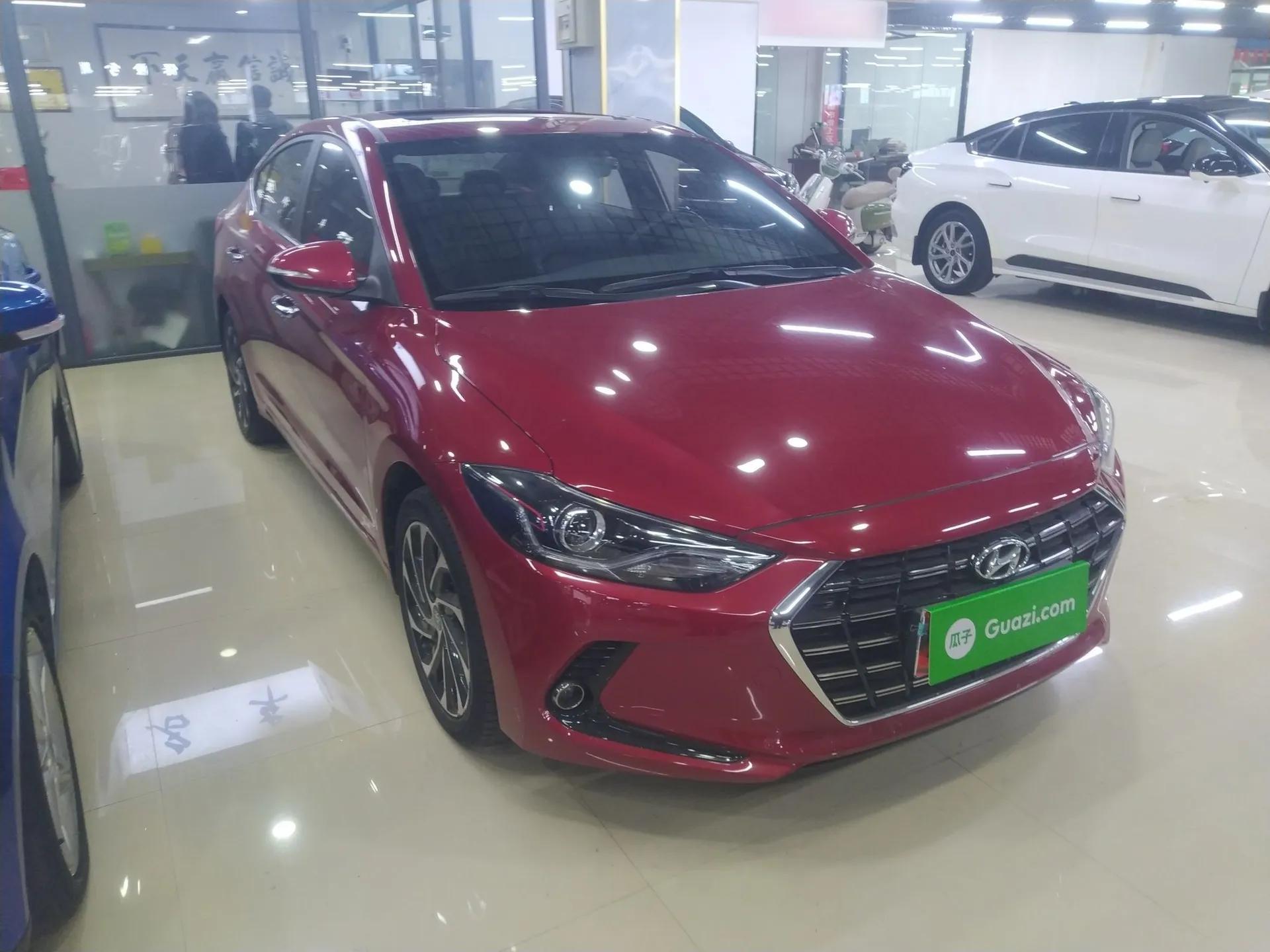 Hyundai Elantra (6th Generation / Lingdong) 2019 1.4T Dual-Clutch Xuan Dong · Dynamic Model — миниатюра 3