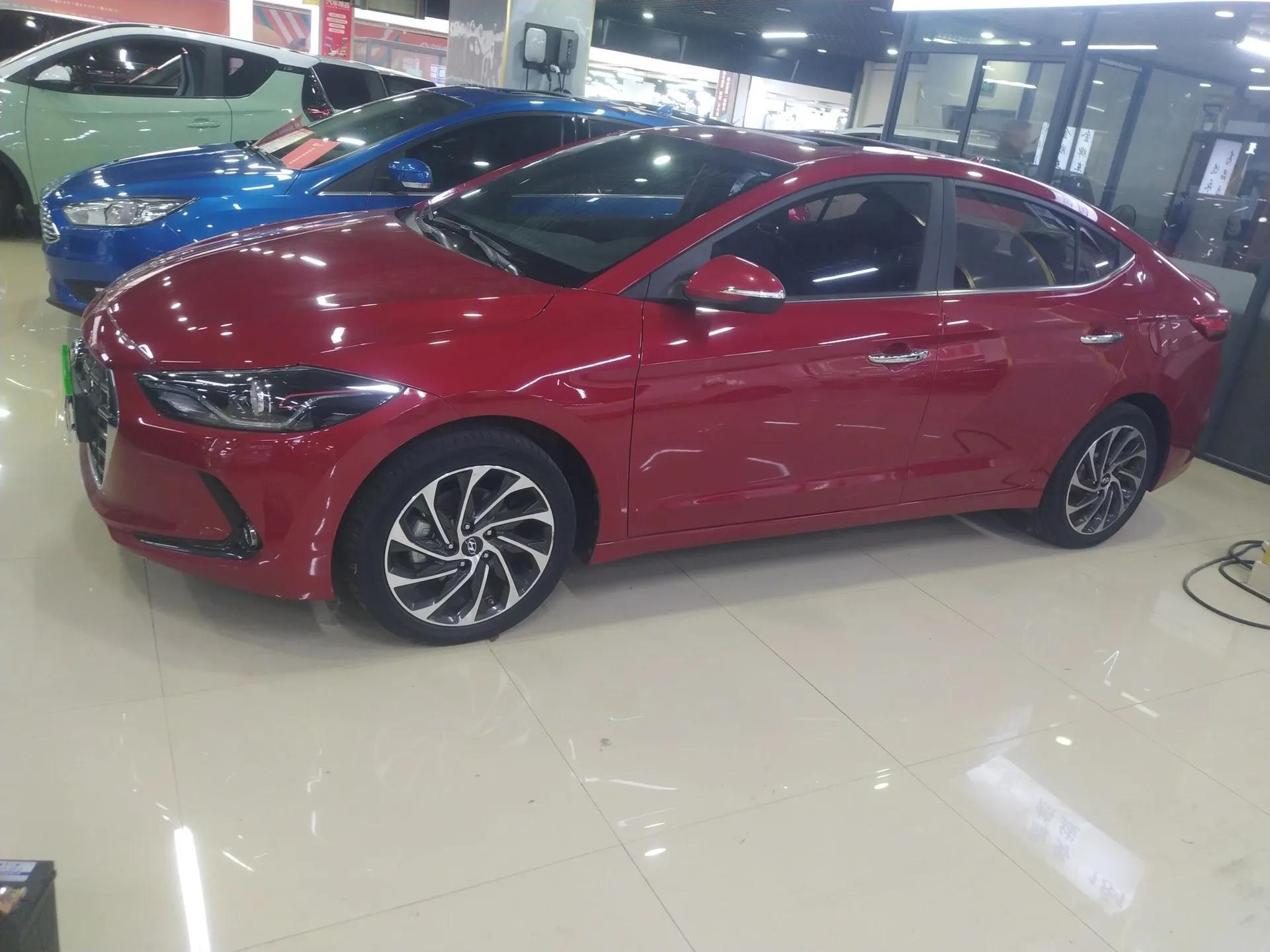Hyundai Elantra (6th Generation / Lingdong) 2019 1.4T Dual-Clutch Xuan Dong · Dynamic Model — миниатюра 4