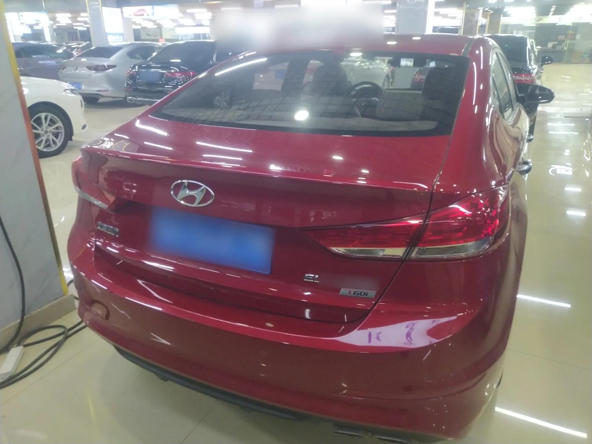 Hyundai Elantra (6th Generation / Lingdong) 2019 1.4T Dual-Clutch Xuan Dong · Dynamic Model — миниатюра 5