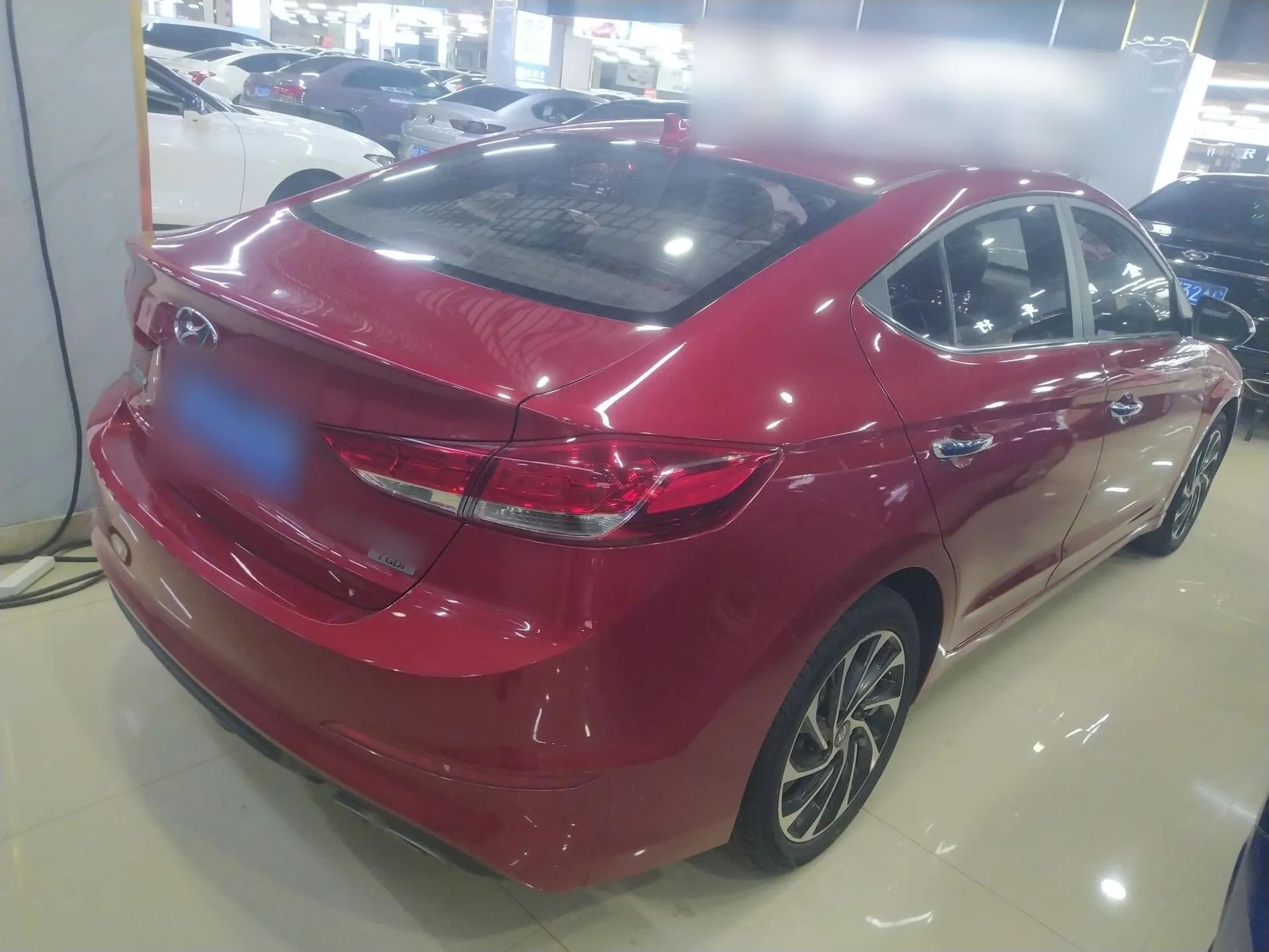 Hyundai Elantra (6th Generation / Lingdong) 2019 1.4T Dual-Clutch Xuan Dong · Dynamic Model — миниатюра 6