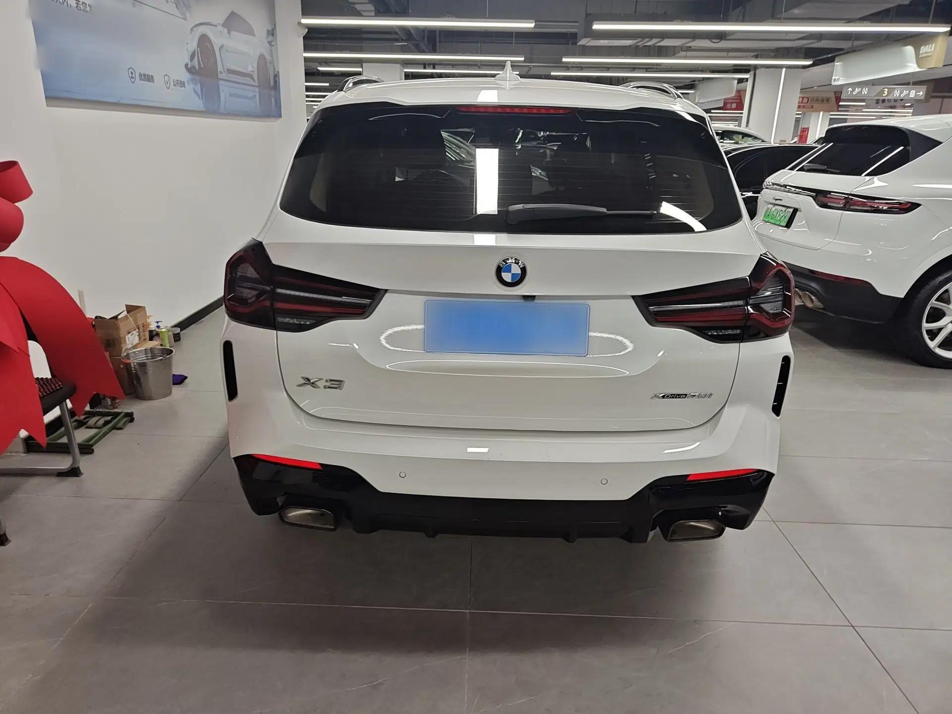 BMW X3 2022 Second Facelift xDrive30i Leading Edition M Night Sky Package — миниатюра 6
