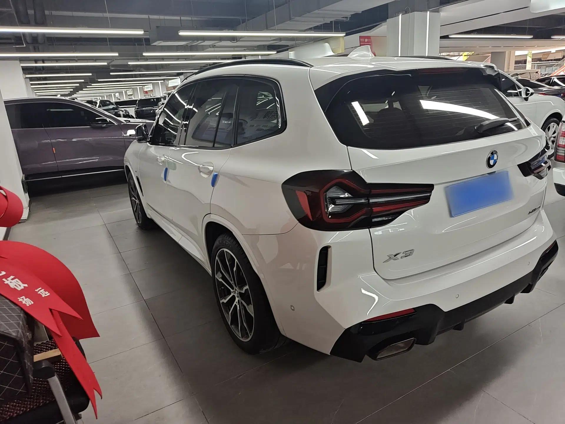 BMW X3 2022 Second Facelift xDrive30i Leading Edition M Night Sky Package — миниатюра 7