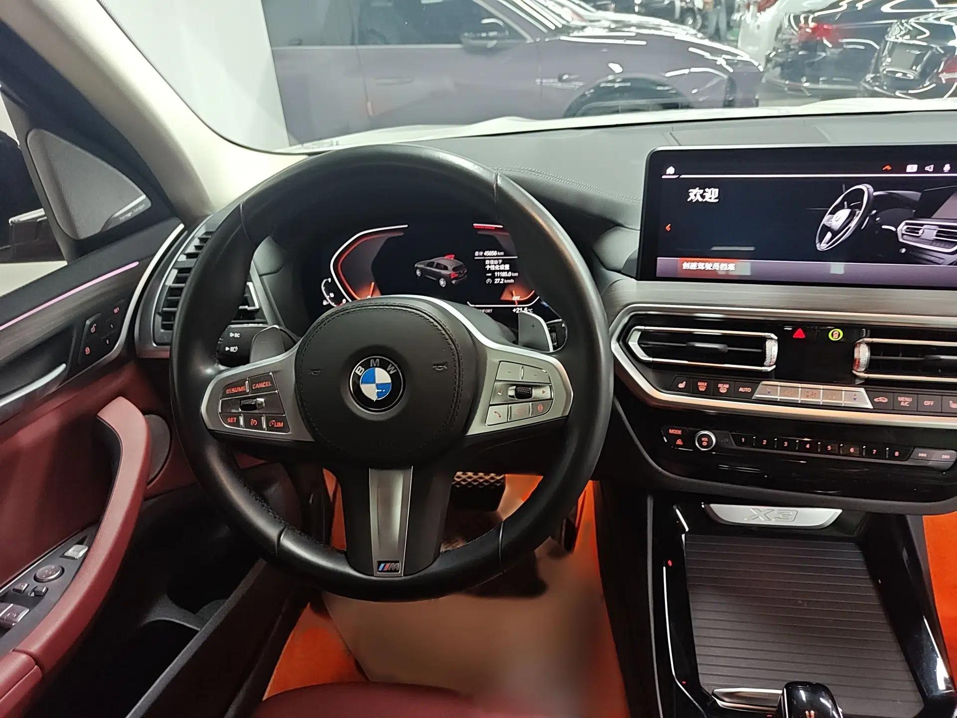 BMW X3 2022 Second Facelift xDrive30i Leading Edition M Night Sky Package — миниатюра 8